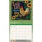 Brush Dance; Bless This Nest | 2027 13.75 x 24 Inch (Hanging) Monthly Deluxe Wall Calendar | Featuring the Artwork of Ninette Parisi | Linen Envelope | Foil Stamped Cover; Category:Wall Calendars; Image:5